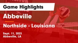 Abbeville  vs Northside  - Louisiana Game Highlights - Sept. 11, 2023