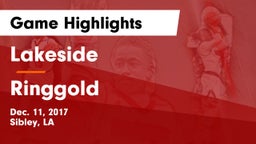 Lakeside  vs Ringgold  Game Highlights - Dec. 11, 2017