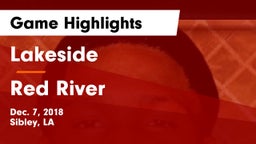 Lakeside  vs Red River  Game Highlights - Dec. 7, 2018