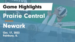 Prairie Central  vs Newark   Game Highlights - Oct. 17, 2022