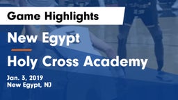 New Egypt  vs Holy Cross Academy Game Highlights - Jan. 3, 2019