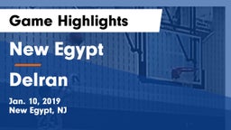 New Egypt  vs Delran  Game Highlights - Jan. 10, 2019