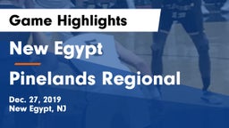 New Egypt  vs Pinelands Regional  Game Highlights - Dec. 27, 2019