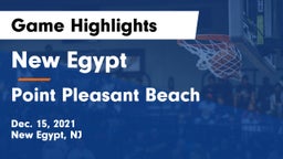 New Egypt  vs Point Pleasant Beach  Game Highlights - Dec. 15, 2021