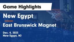 New Egypt  vs East Brunswick Magnet Game Highlights - Dec. 4, 2023