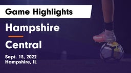 Hampshire  vs Central  Game Highlights - Sept. 13, 2022