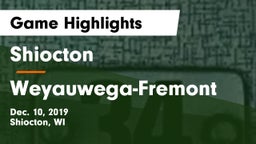 Shiocton  vs Weyauwega-Fremont  Game Highlights - Dec. 10, 2019