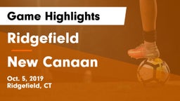 Ridgefield  vs New Canaan  Game Highlights - Oct. 5, 2019