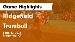 Ridgefield  vs Trumbull  Game Highlights - Sept. 22, 2021