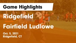 Ridgefield  vs Fairfield Ludlowe Game Highlights - Oct. 5, 2021