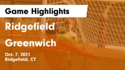Ridgefield  vs Greenwich  Game Highlights - Oct. 7, 2021