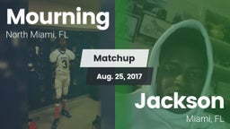 Matchup: Mourning  vs. Jackson  2017