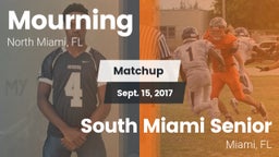 Matchup: Mourning  vs. South Miami Senior  2017