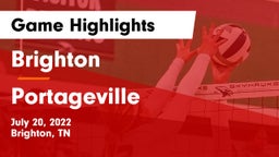 Brighton  vs Portageville  Game Highlights - July 20, 2022