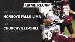 Recap: Honeoye Falls-Lima  vs. Churchville-Chili  2016
