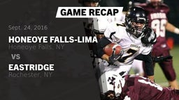 Recap: Honeoye Falls-Lima  vs. Eastridge  2016