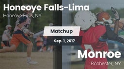 Matchup: Honeoye Falls-Lima vs. Monroe  2017