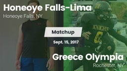 Matchup: Honeoye Falls-Lima vs. Greece Olympia  2017