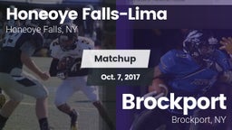 Matchup: Honeoye Falls-Lima vs. Brockport  2017
