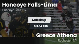 Matchup: Honeoye Falls-Lima vs. Greece Athena  2017