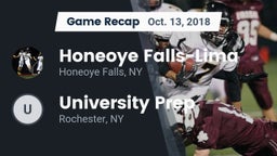 Recap: Honeoye Falls-Lima  vs. University Prep  2018