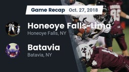 Recap: Honeoye Falls-Lima  vs. Batavia 2018