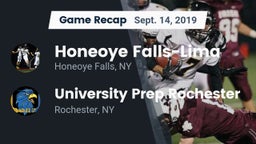 Recap: Honeoye Falls-Lima  vs. University Prep Rochester 2019