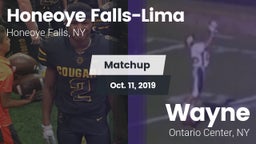 Matchup: Honeoye Falls-Lima vs. Wayne  2019