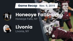 Recap: Honeoye Falls-Lima  vs. Livonia  2019