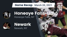 Recap: Honeoye Falls-Lima  vs. Newark  2021