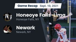 Recap: Honeoye Falls-Lima  vs. Newark  2021