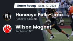 Recap: Honeoye Falls-Lima  vs. Wilson Magnet  2021