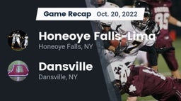 Recap: Honeoye Falls-Lima  vs. Dansville  2022