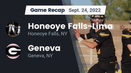 Recap: Honeoye Falls-Lima  vs. Geneva  2022