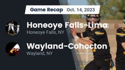 Recap: Honeoye Falls-Lima  vs. Wayland-Cohocton  2023