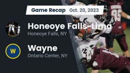 Recap: Honeoye Falls-Lima  vs. Wayne  2023