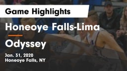 Honeoye Falls-Lima  vs Odyssey Game Highlights - Jan. 31, 2020