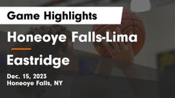 Honeoye Falls-Lima  vs Eastridge  Game Highlights - Dec. 15, 2023