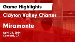 Clayton Valley Charter  vs Miramonte  Game Highlights - April 25, 2024