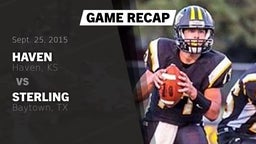 Recap: Haven  vs. Sterling  2015