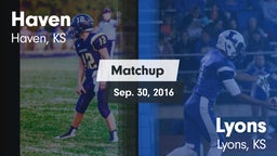 Matchup: Haven  vs. Lyons  2016