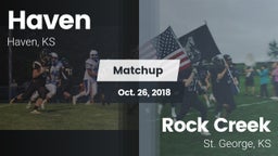 Matchup: Haven  vs. Rock Creek  2018