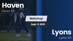 Matchup: Haven  vs. Lyons  2019