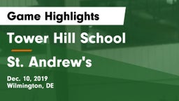 Tower Hill School vs St. Andrew's  Game Highlights - Dec. 10, 2019