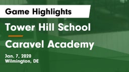Tower Hill School vs Caravel Academy Game Highlights - Jan. 7, 2020