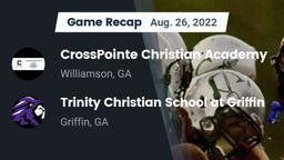 Recap: CrossPointe Christian Academy vs. Trinity Christian School at Griffin 2022