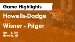 Howells-Dodge  vs Wisner - Pilger  Game Highlights - Jan. 15, 2021