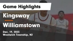 Kingsway  vs Williamstown  Game Highlights - Dec. 19, 2023