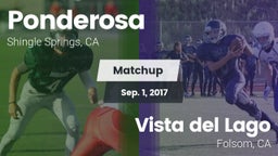 Matchup: Ponderosa High Schoo vs. Vista del Lago  2017