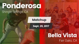 Matchup: Ponderosa High Schoo vs. Bella Vista  2017